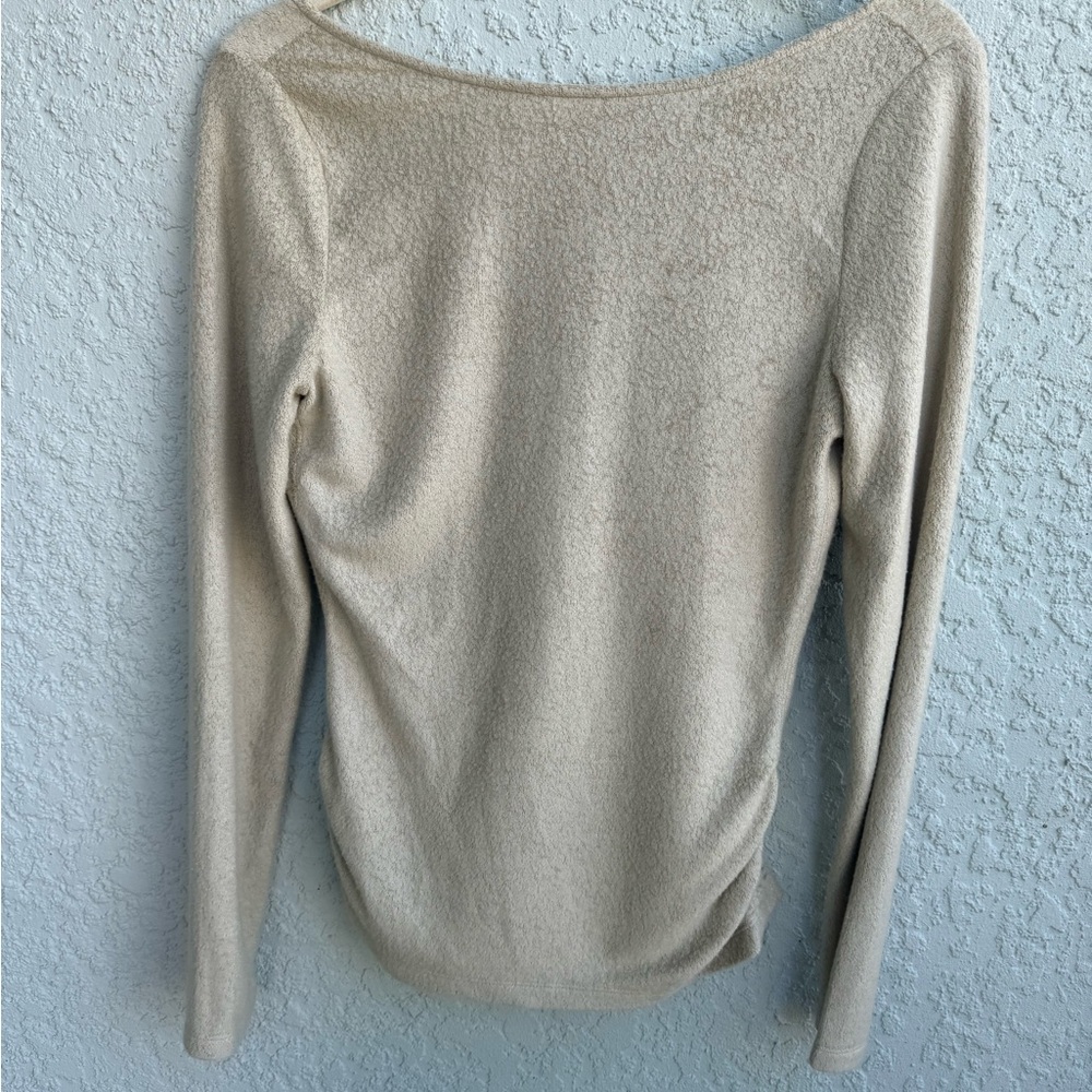 NWT Monday to Sunday by Anthropologie S super soft light sage green long sleeve
